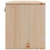 vidaXL Wall Cabinets 2 pcs 45x30x35 cm Solid Pinewood