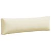 vidaXL Pallet Cushions 2 pcs Cream Fabric