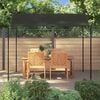 vidaXL Sunshade Awning 3x2.4 m Anthracite