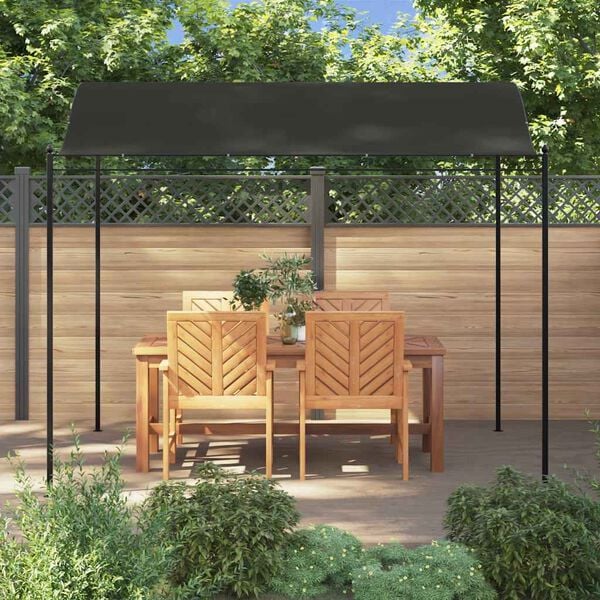 vidaXL Sunshade Awning 3x2.4 m Anthracite