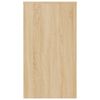 vidaXL Desk Sonoma Oak 90x40x72 cm Engineered Wood