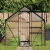 vidaXL Greenhouse with Base Frame Anthracite Aluminium 7.03 m²