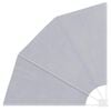 vidaXL Collapsible Balcony Side Awning Grey 140x140 cm