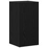 vidaXL LP Storage Box Black Oak 71x34x36 cm Engineered Wood