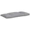 vidaXL Pallet Cushions 2 pcs Grey Fabric
