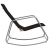 vidaXL Garden Swing Chair Black 95x54x85 cm Textilene