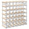 vidaXL Wine Rack for 42 Bottles Solid Pinewood