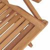 vidaXL Folding Garden Chairs 2 pcs 56x63x90 cm Solid Wood Teak