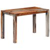 vidaXL Dining Table Grey 118x60x76 cm Solid Acacia Wood