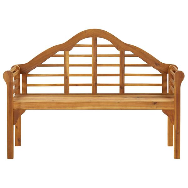 vidaXL Garden Queen Bench with Cushion 135 cm Solid Acacia Wood