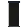 vidaXL Balcony Side Awning 85x250 cm Black