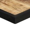 vidaXL Dining Table 200 cm Rough Mango Wood