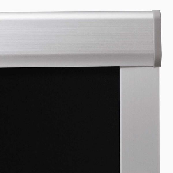 vidaXL Blackout Roller Blind Black CK02