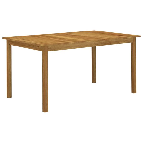 vidaXL 7 Piece Garden Dining Set Black