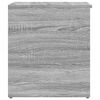 vidaXL Storage Chest Grey Sonoma 84x42x46 cm Engineered Wood
