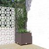 vidaXL Garden Brown 40 x 40 x 136 cm