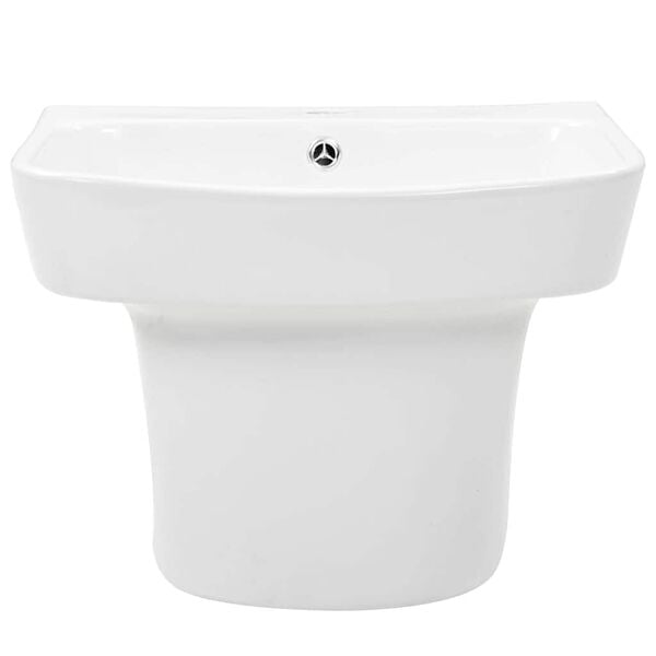 vidaXL Basin White 50 x 45 x 41 cm Glazed Ceramic