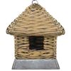 vidaXL Bird Houses 3 pcs Wicker
