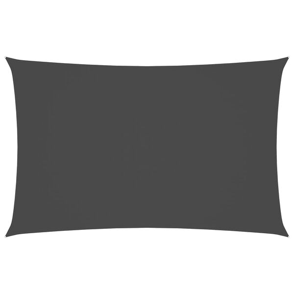 vidaXL Sunshade Sail Oxford Fabric Rectangular 2x5 m Anthracite