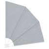 vidaXL Collapsible Balcony Side Awning Grey 140x140 cm
