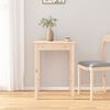 vidaXL Dining Table 55x55x75 cm Solid Wood Pine