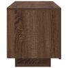 vidaXL TV Cabinet Brown Oak 100x35x40 cm Engineered Wood