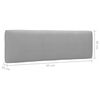 vidaXL Garden Pallet Corner Sofa Grey Impregnated Pinewood