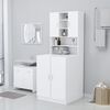 vidaXL Washing Machine Cabinet White