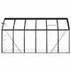vidaXL Greenhouse with Base Frame Anthracite Aluminium 7.03 m²