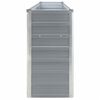 vidaXL Raised Garden Bed 320x40x77 cm Galvanised Steel Grey