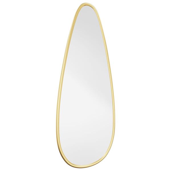 vidaXL Wall Mirror Gold 40x15 cm