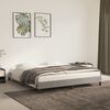 vidaXL Bed Frame without Mattress Light Grey 183x203 cm King Velvet