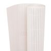 vidaXL Garden Fence White 150 x 500 cm PVC