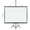 vidaXL Projection Screen with Tripod 60 Inch 4:3