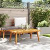 vidaXL Garden Coffee Table 90x55x35 cm Solid Acacia Wood