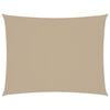 vidaXL Sunshade Sail Oxford Fabric Rectangular 6x7 m Beige