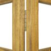 vidaXL 3-Panel Room Divider/Trellis Solid Acacia Wood 120x170 cm