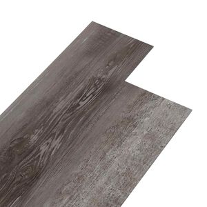 vidaXL Flooring Planks Striped wood look 5.02 m&sup2; 36 pcs PVC