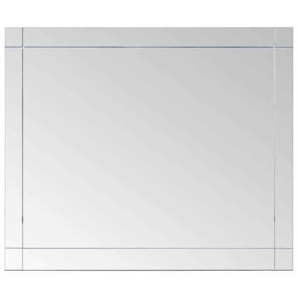 vidaXL Wall Mirror 80x60 cm Glass