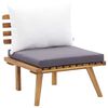 vidaXL 5 Piece Garden Lounge Set Solid Acacia Wood