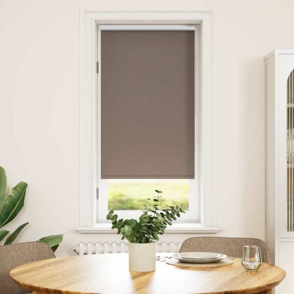 vidaXL Roller Blind Blackout 40 x 100 cm Coffee