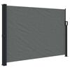 vidaXL Retractable Side Awning Anthracite 140x600 cm
