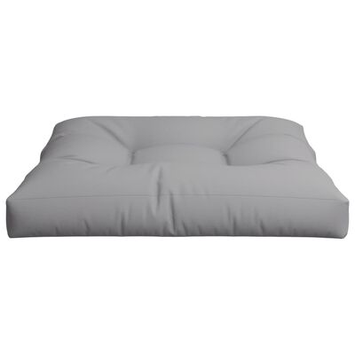 vidaXL Pallet Cushion Grey 70x70x12 cm Fabric