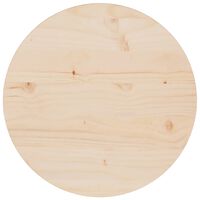 vidaXL Table Top Ø40x2.5 cm Solid Wood Pine