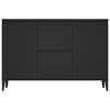 vidaXL Sideboard Black 102x35x70 cm Engineered Wood