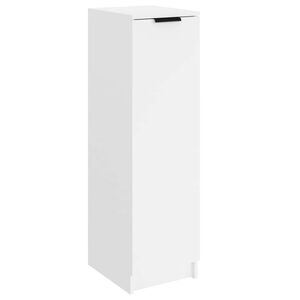 vidaXL Shoe Cabinet White 30x35x100 cm Engineered Wood