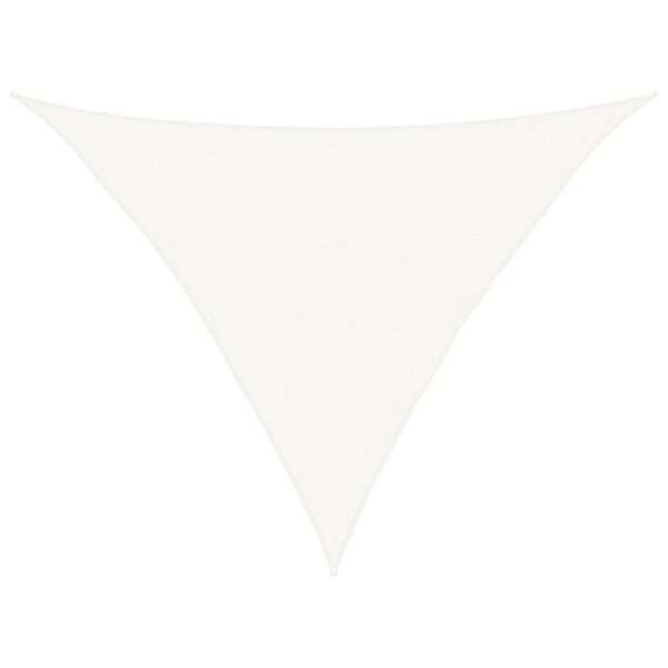 vidaXL Sunshade Sail 160 g/m&sup2; White 5x5x6 m HDPE