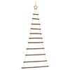 vidaXL&nbsp;Hanging Christmas Tree with Top Star 74x150 cm Natural Branch
