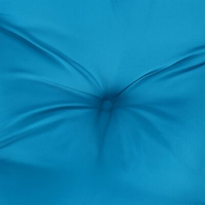 vidaXL Pallet Cushion Blue 70x70x12 cm Fabric