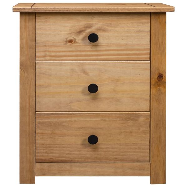 vidaXL Bedside Cabinet 46x40x57 cm Pinewood Panama Range